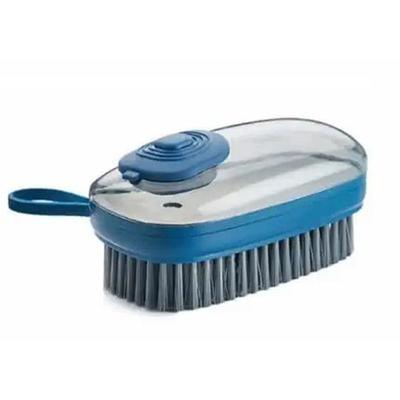 Automatic Liquid Adding 3 in 1 Brush Soft Hair Laundry Cleaning Brush Shoe Brush Household Multi-Functional Washing Pot Dishwashing Brush