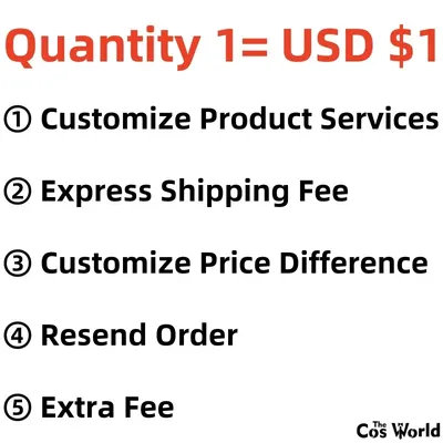 Extra Fee/Customize Product Services/Express Shipping Fee/Customize Price Difference/Resend Order
