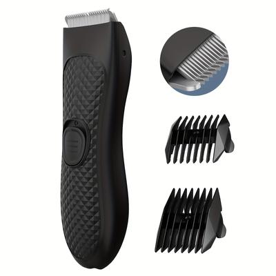 Unisex Hair Trimmer, Matt Black, Usb Rechargeable Hair Cutting Machine For Trimming, Shaving, Body, Gifts For Men