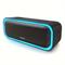 TEMU Doss Wireless Speaker, Soundbox Pro, Wireless 5.0 With 20w Stereo Sound, Active Extra Bass, Ture Wireless Stereo Pairing, Beat-driven Lights, 20 Hours Playtime, Portable Speaker For Indoor Outdoor