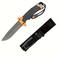 TEMU Camping With Fire Starter, Stainless Steel Non-slip Handle With Sheath Outdoor Knife For Camping, Adventure, Outdoors, Edc