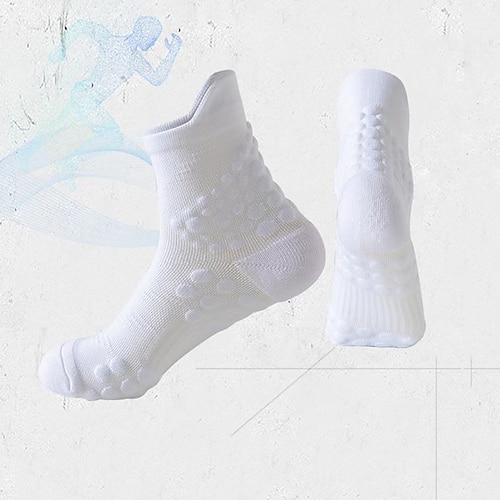 Herren 3 Paare Mehrfachpackungen Socken Laufsport Socken Freizeitsocken Schwarz Weiß Farbe Glatt Sport Natur Täglich Urlaub Grundlegend Mittel Frühling Herbst Modisch Brautkleider schlicht Image