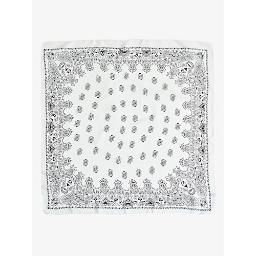 Herren Damen Schal Kunstseide Paisley-Muster Mode Image