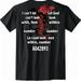 Dark and bold black t shirt featuring the phrase I can t let God look within with ominous red smoke and American traditional artwork by Brown Ready to self grow with Adardown at the end