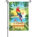 TraQunn Double Sided Premium Garden Flag 12x18 Inch It s 5 O Clock Somewhere Decorative Yard Flags Weather Resistant & Double Stitched