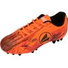 Fußballschuh JAKO "J-SFG Stepover", Gr. 28, orange (neon orange, jet schwarz), Synthetik, mehrfarbig, sportlich, Schuhe, für Rasen