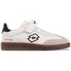Sneaker LOTTO, Kinder, Gr. 35, schwarz-weiß (weiß, schwarz), Synthetik, sportlich, Schuhe, - im angesagten Terrace Style