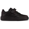 Sneaker LOTTO, Gr. 32, schwarz, Synthetik, unifarben, sportlich, Schuhe, - in monochromer Farbgebung