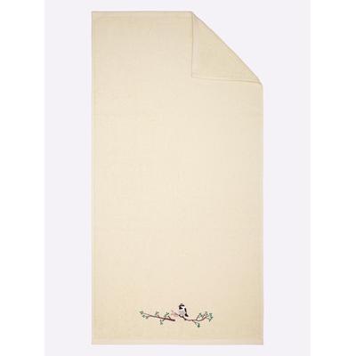 Handtuch WÄSCHEPUR Gr. 5, beige (champagner), B:30cm L:50cm, 100% Baumwolle, Handtücher (Packung) Image