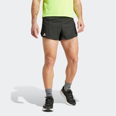 Laufshorts ADIDAS PERFORMANCE "ADIZERO E SPLIT", Herren, Gr. XXL, N-Gr, schwarz, Obermaterial: 100% Polyester, sportlich, Hosen Image