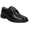 Klettschuh JOSEF SEIBEL "Alastair 16", Herren, Gr. 43, schwarz (16 schwarz), Leder, klassisch, Schuhe, in komfortabler Schuhweite K (extraweit)
