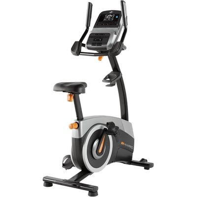 Heimtrainer NORDICTRACK "GX 4.4 Pro", schwarz (schwarz silber), Fahrradtrainer, ohne Unterlegmatte, B:58cm H:107cm L:156cm Image