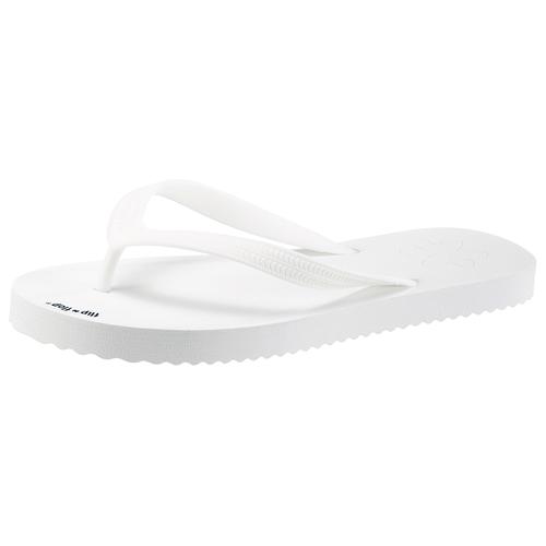 Zehentrenner FLIP FLOP Gr. 44, weiß Damen Schuhe Sommerschuh, Poolsildes, frei von tierischen Bestandteilen