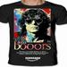 Vintage Poster Style TShirt with and Ray Manzarek Illustrations Black Tee