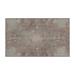 Gray Rectangle 4' x 6' Area Rug - East Urban Home Machine Washable Area Rug 72.0 x 48.0 x 0.08 in Polyester/Chenille | Wayfair