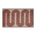 Brown 72 x 48 x 0.08 in Area Rug - East Urban Home Machine Washable Area Rug Polyester/Chenille | 72 H x 48 W x 0.08 D in | Wayfair