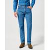 Gerade Jeans WRANGLER "Texas", Herren, Gr. 50, Länge 34, blau (desert mirage), Denim/Jeans, Obermaterial: 99% Baumwolle, 1% Elasthan, Basic, regular fit lang, Jeans