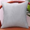 Solid Color Simple Ice Rattan Mat Pillowcase, Summer Cool Sofa, Waist Support Pillow, Ice Silk Rattan Mat, Large Cushion On The Bed