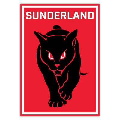 Sunderland Delilah Druck – ungerahmt A3 Image