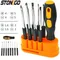 STONEGO 1 set di cacciaviti multifunzione 8 in 1 - Kit di strumenti di riparazione per cellulari,