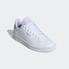 Sneaker ADIDAS SPORTSWEAR "URBAN COURT SCHUH", Gr. 43, weiß (cloud weiß, silber metallic, silber metallic), Synthetik, sportlich, Schuhe