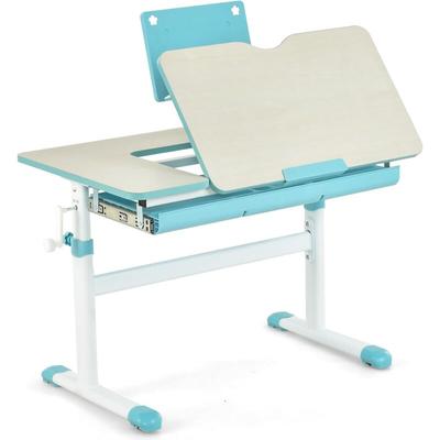 Kinderschreibtisch 51-73cm Höhenverstellbar, Schülerschreibtisch mit neigbarer Tischplatte, Image