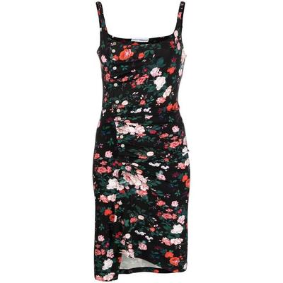 Floral-print Sleeveless Mini Dress