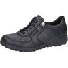 Sneaker WALDLÄUFER "HAVY-Soft", Damen, Gr. 7 (40,5), blau (dunkelblau), Nubukleder, Textil, sportlich, Schuhe, Freizeitschuh, Halbschuh, Schnürschuh in Komfortweite H (=sehr weit)