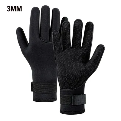 3mm Neoprene Diving Gloves Cut Resistant Keep Warm Snorkeling Paddling Surfing Kayaking Canoeing