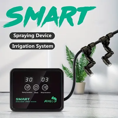 Intelligent Spray System Mist Rainforest Tank Timing Spray System Kit Reptile Fogger Terrariums