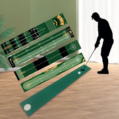 Foldable Golf Putting Mat Lightweight Golf Putting Practice Mat Portable Durable Golf Training Pad