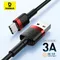 Baseus USB Type C Cable For Huawei Honor Xiaomi Samsung Super Charge Fast Charging USB C Charger