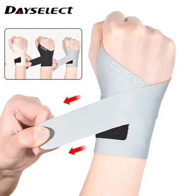 1Pcs Lightweight Wrist Support Fitness Thin Badminton Sports Jacket Wrist Sprain Tendon Sheath Joint