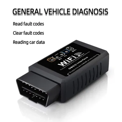 1 Pc OBD II WIFI ELM327 V 1.5 Scanner OBD II Automotive Fault Detection Instrument Simple and Easy