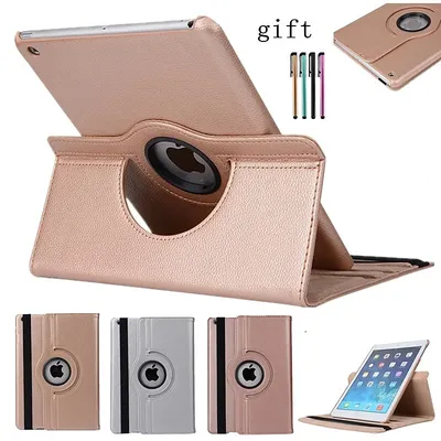 Cover For iPad 8th 9th 10.2 10th 10.9 iPad 10.5 360 Degree Rotating Stand Leather Smart Case for