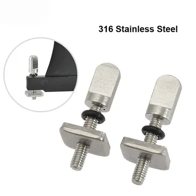 316 stainless steel screw fin box fixing stand up paddle board SUP surf board fin US fin box