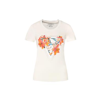 T-Shirt Guess Femme Tropical Triangle Image