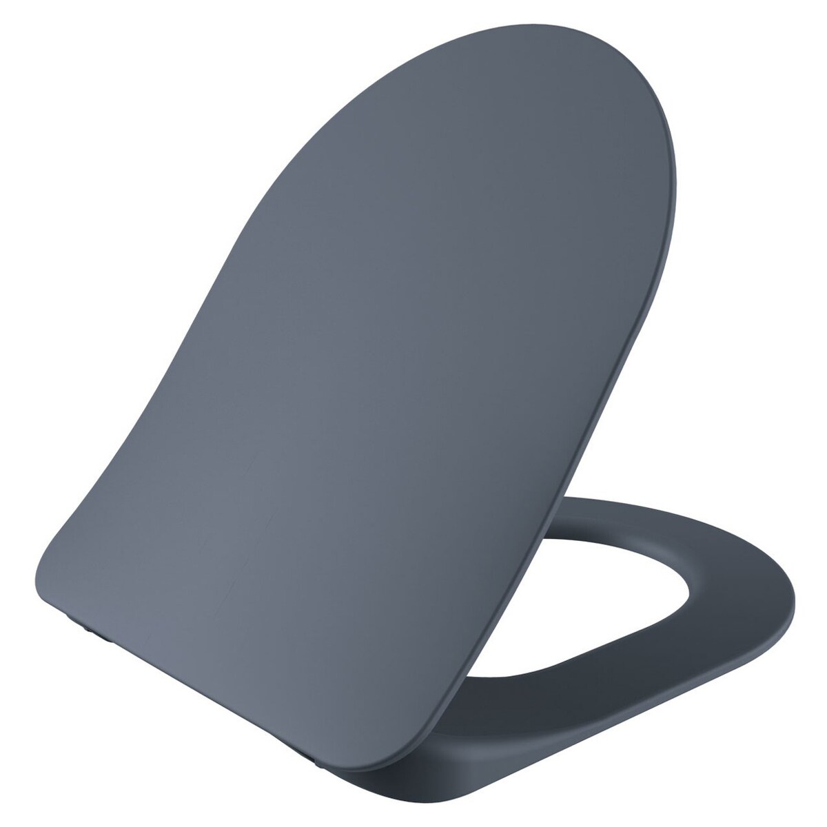 Creavit Duroplast WC Sitz Toilettensitz Absenkautomatik Softclose Basalt Matt Image