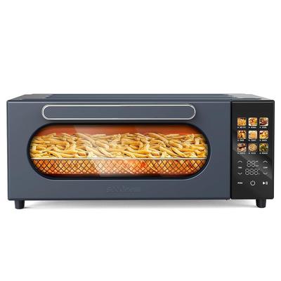 10-in-1 Air Convection Toaster Oven with Color LCD Display and Touch Screen, Toaster, Air Fryer, Dehydrate