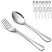 Latitude Run® Chira Stainless Steel Flatware Set - Service for 6 in Silver | 12 | Wayfair 6A46C023BFC641FD9F5429728B7AC3FD