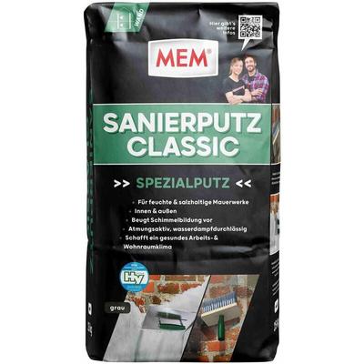 MEM Sanierputz Classic 25 kg grau Image