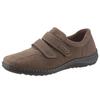 Klettschuh WALDLÄUFER "Herwig", Herren, Gr. 10,5 (45), braun, Nubukleder, sportlich, Schuhe, Slipper, Komfortschuh, Freizeitschuh mit Klettverschlüsse, G-Weite