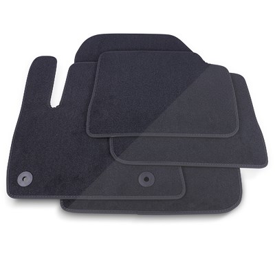 Thomatex Textil Fußmatten-Set Samtvelours Peugeot 208 elektro, schwarz [Hersteller-Nr. 6794] Image