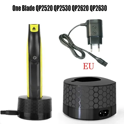 Wall Mounted Charging Base Charger Comb Holder for Philips Norelco One Blade QP2520 QP2530 QP2620