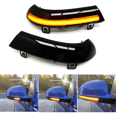 2pcs Dynamic Blinker For VW GOLF 5 GTI V MK5 Jetta Passat B5.5 B6 Sharan Superb B5 EOS LED Turn