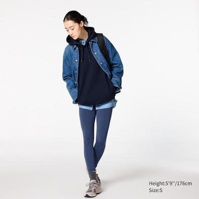 Uniqlo - AIRism - UV Protection Soft Leggings - Blue - M
