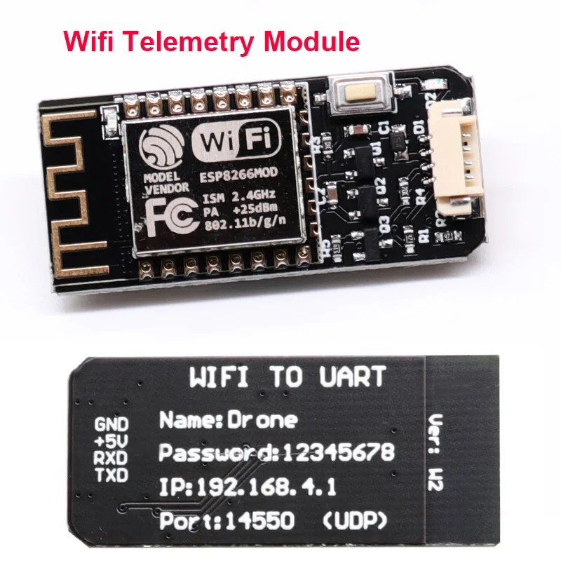 Module de télémétrie Radio Wifi sans fil avec antenne pour nouveau MAVLink2 pour contrôleur de vol Pixhawk APM FPV Drone Table de Smartphone