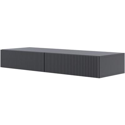 Veldio - Schminkkonsole mit Schubladen, schwarz, 110 cm - Selsey Image