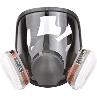 6800 16 in 1 Vollgesichtsmaske, Gasmaske, Vollgesichtsmaske, 1 Maskenkörper + 2 x 3 Kartuschen + 2 Image
