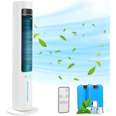 Liferun - Turmventilator Aroma-Funktion Wasserkühlung Ventilator mit Eiskristallbox Fernbedienung Image